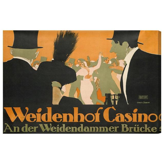 Weidenhof Casino by Oliver Gal - Wrapped Canvas Print East Urban Home Size: 25.4cm H x 38.1cm W on Productcaster.