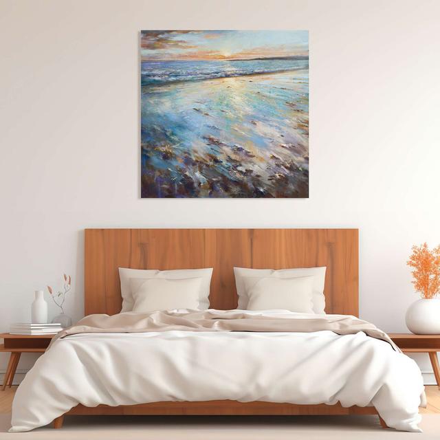 Landscape Painting: Savouring Every Moment by Nel Whatmore - Wrapped Canvas Art Prints Selected Artworks srl Size: 70cm H x 70cm W on Productcaster.