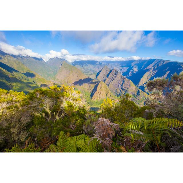 Mafate Cirque In Reunion Island by Imv - Wrapped Canvas Print Alpen Home Size: 30cm H x 46cm W on Productcaster.