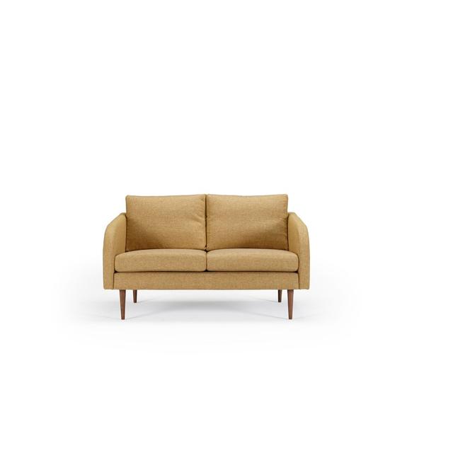 Zweiersofa Rhoda Corrigan Studio Polsterfarbe: Gelb on Productcaster.