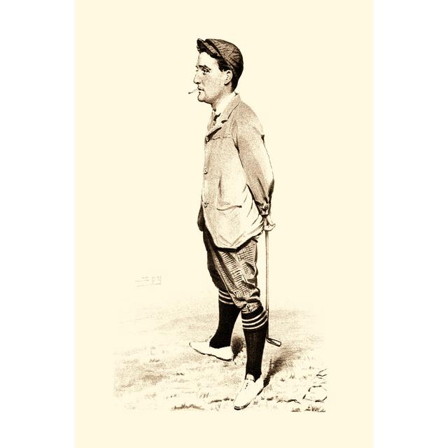 Vanity Fair Golfers II - Wrapped Canvas Print Rosalind Wheeler Size: 30cm H x 20cm W x 3.8cm D on Productcaster.