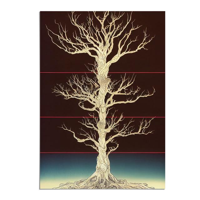 Amazing Tree - Print Marlow Home Co. Size: 29.7cm H x 21cm W, Format: Paper, Matte Colour: No Matte on Productcaster.