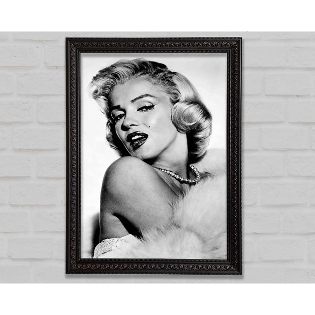 Marilyn Monroe Glamour - Einzelner Bilderrahmen Kunstdrucke Bright Star Größe: 42 cm x 29,7 cm on Productcaster.