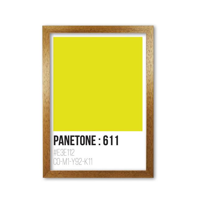 Panetone Textual Art Print by Pixy Paper - Typography Print on Paper East Urban Home Frame Options: Honey Oak, Size: 59.4cm H x 42cm W on Productcaster.