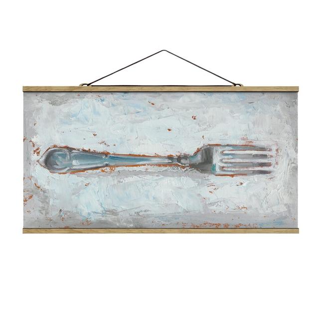 Impressionist Cutlery - Fork - Painting Print Rosalind Wheeler Size: 40cm H x 80cm W x 0.3cm D on Productcaster.