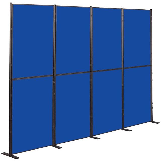 Free-Standing Bulletin Board, 180cm H x 240cm W Symple Stuff Colour: Royal Blue on Productcaster.