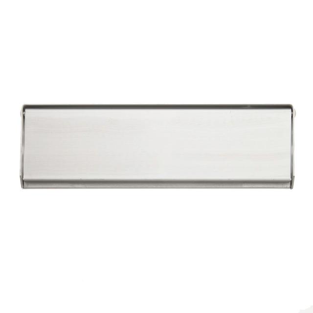 Mahir Aluminium Letter Plate Symple Stuff Size: 8cm H x 30.5cm W x 2cm D on Productcaster.