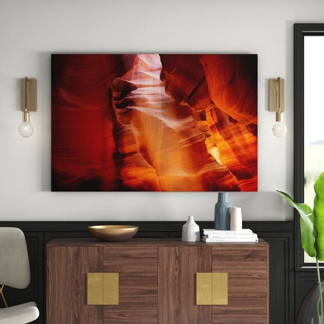 Leinwandbild Antelope Canyon East Urban Home Größe: 150 cm H x 100 cm B x 2 cm T on Productcaster.