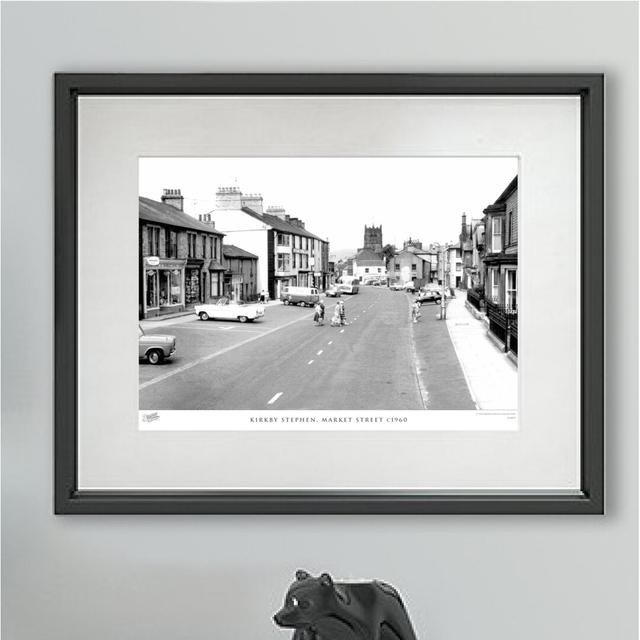 'Kirkby Stephen, Market Street C1960' by Francis Frith - Picture Frame Photograph Print on Paper The Francis Frith Collection Size: 28cm H x 36cm W x on Productcaster.