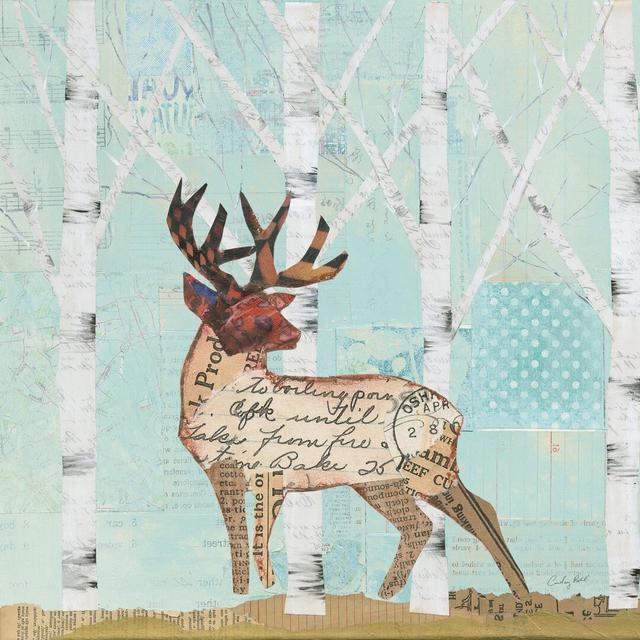 In the Forest III by Courtney Prahl - Wrapped Canvas Graphic Art Alpen Home Size: 30cm H x 30cm W on Productcaster.