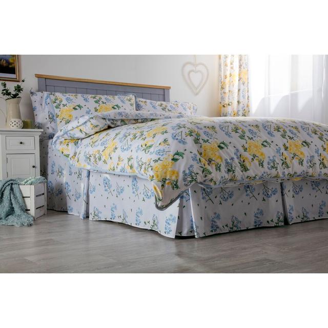 Arabella Bed Skirt 150 Bed Valance Belledorm Bed Size: Single (3') on Productcaster.