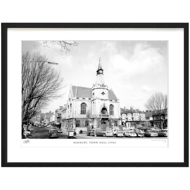 'Banbury, Town Hall C1965' by Francis Frith - Picture Frame Photograph Print on Paper The Francis Frith Collection Size: 28cm H x 36cm W x 2.3cm D on Productcaster.