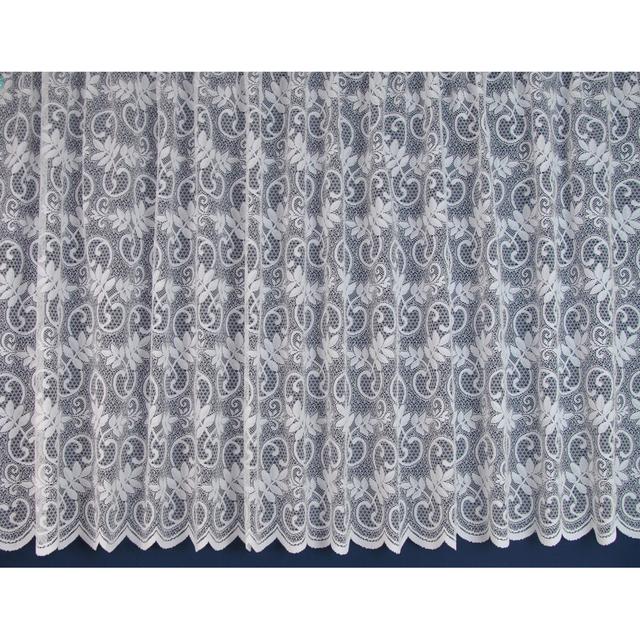 Amillianna Lace Semi Sheer Sliding Panel Panel Marlow Home Co. Panel Size: 200 W x 91 D cm on Productcaster.