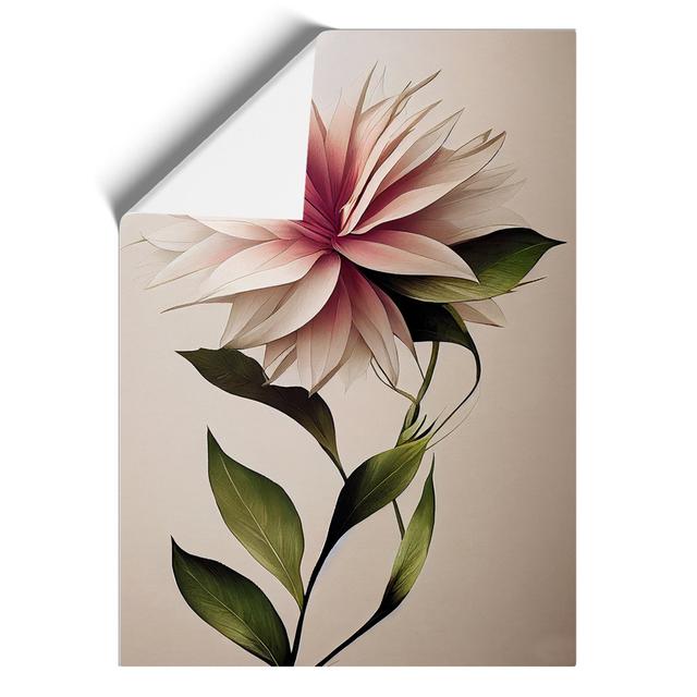 The Appealing Flower - Print George Oliver Matte Colour: No Matte, Format: Paper, Size: 42cm H x 29.7cm W on Productcaster.