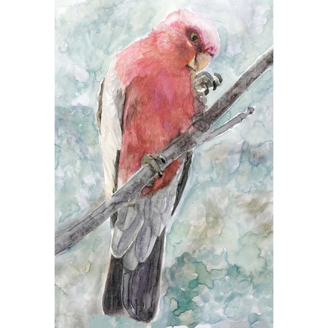 Tropic Parrot I - Wrapped Canvas Painting Bay Isle Home Size: 122cm H x 81cm W x 3.8cm D on Productcaster.