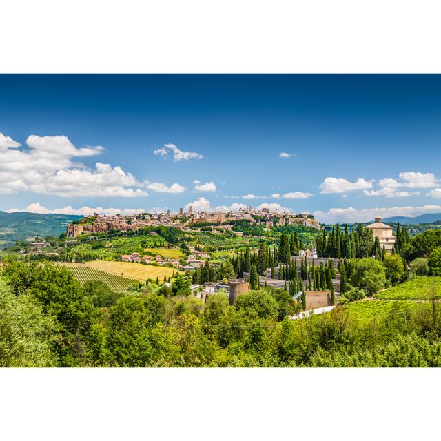 Cargan Old Town Of Orvieto by Bluejayphoto - Wrapped Canvas Print 17 Stories Size: 51cm H x 76cm W x 3.8cm D on Productcaster.