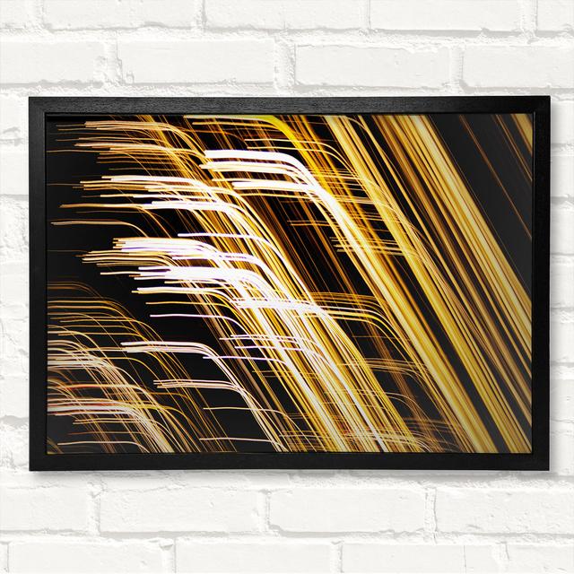 Intense Golden Light Framed Print Ivy Bronx Size: 29.7cm H x 42cm W on Productcaster.