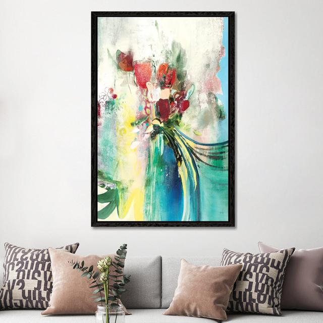 Celebration I by Nancy Ngo - Gallery-Wrapped Canvas Giclée on Canvas Lark Manor Size: 152.4cm H x 101.6cm W x 3.81cm D, Format: Black Floater Framed on Productcaster.