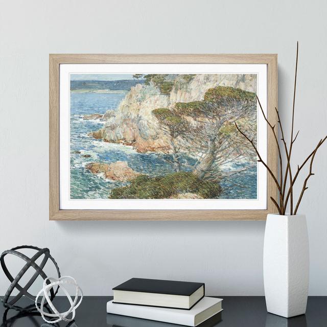 Point Lobos by Childe Hassam - Picture Frame Painting East Urban Home Frame Option: Oak Framed, Size: 27cm H x 36cm W x 2cm D on Productcaster.