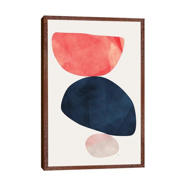 Balance II by Tracie Andrews - Print on Canvas Ebern Designs Size: 66.04cm H x 45.72cm W x 3.81cm D, Format: Classic Brown Wood Framed on Productcaster.