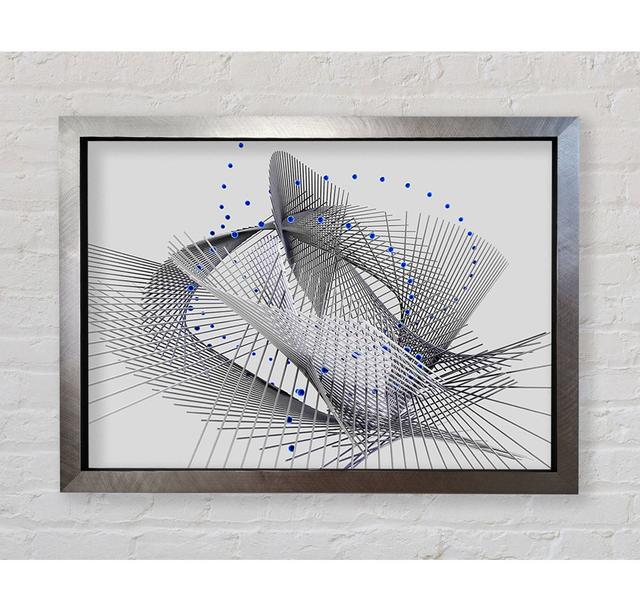 Graphical Equals - Print Bright Star Size: 100cm H x 141.4cm W x 3.4cm D on Productcaster.