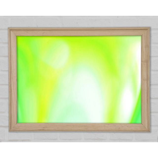 Lime Infusion Framed Print Ivy Bronx Size: 29.7cm H x 42cm W x 1.5cm D on Productcaster.