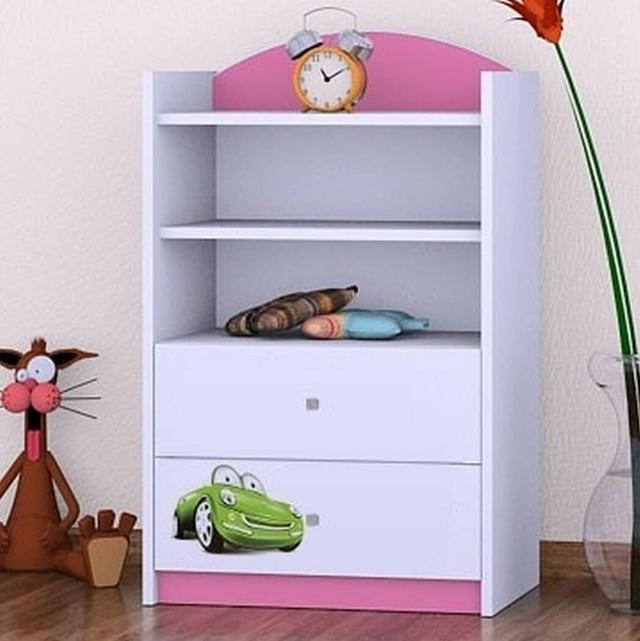 60 cm Würfelschrank Celia Isabelle & Max Farbe: Rosa on Productcaster.