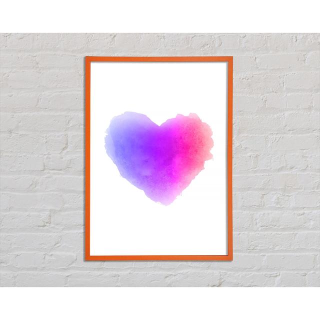 Carrin Hearts Combine - Single Picture Frame Art Prints Ivy Bronx Size: 59.7cm H x 84.1cm W x 2cm D on Productcaster.