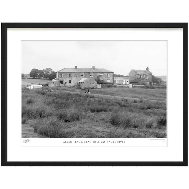 Allenheads, Slag Hill Cottages C1965 - Single Picture Frame Print The Francis Frith Collection Size: 45cm H x 60cm W x 2.3cm D on Productcaster.