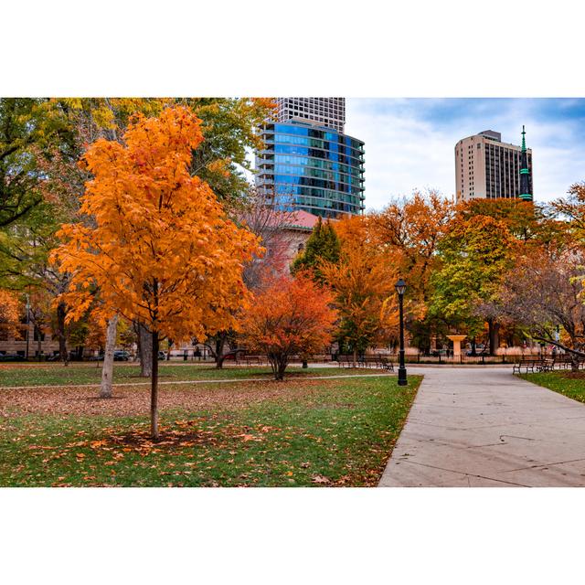 Washington Square Park by James Andrews - Wrapped Canvas Print 17 Stories Size: 51cm H x 76cm W on Productcaster.