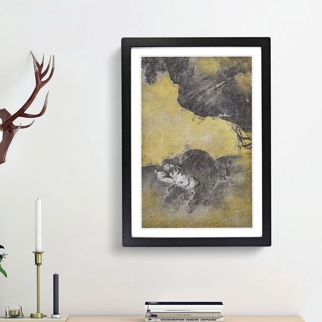 Tiger Cub by Maruyama Okyo - Picture Frame Painting Print East Urban Home Size: 65cm H x 48cm W x 2cm D, Frame Option: Black Framed on Productcaster.