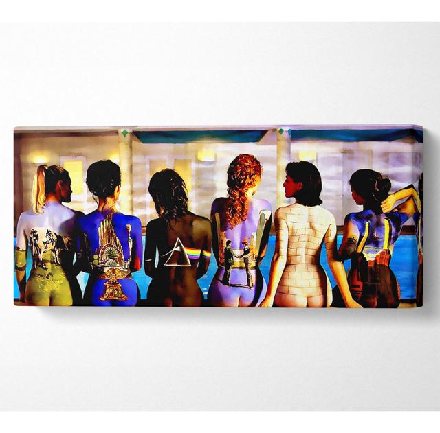 Pink Floyd Painted Ladies - Print Mercer41 Size: 50.8cm H x 121.9cm W x 10cm D on Productcaster.