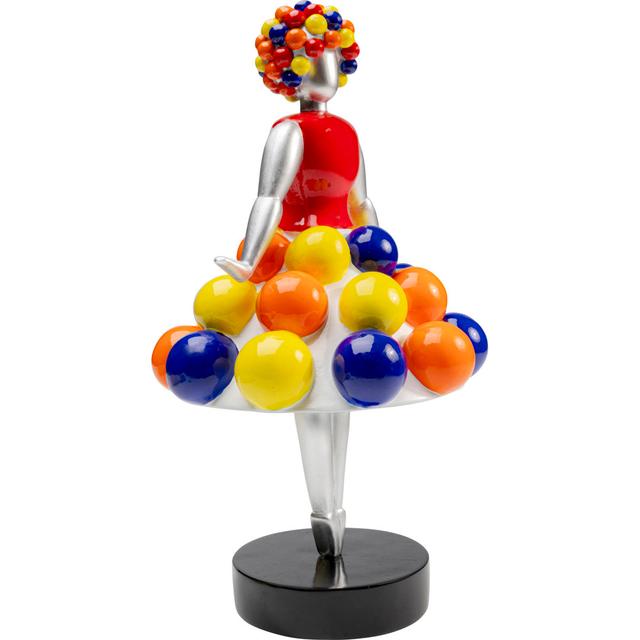 Prima Ballerina Pom Colore Figurine KARE Design Finish: Multicolour on Productcaster.