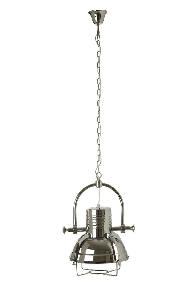 Gleason 1-Light Dome Pendant Highland Dunes Finish: Chrome on Productcaster.