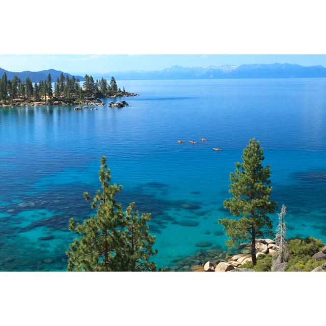 Lake Tahoe by Mariuszblach - Wrapped Canvas Photograph Breakwater Bay Size: 81cm H x 122cm W on Productcaster.