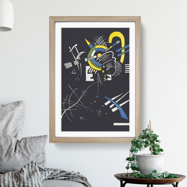 Small Worlds VII by Wassily Kandinsky - Single Picture Frame Print on Wood East Urban Home Size: 90cm H x 65cm W x 2cm D, Frame Option: Oak Framed on Productcaster.