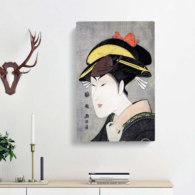 Matsumoto Yonesaburo by Utagawa Kunimasa - Wrapped Canvas Painting Print East Urban Home Size: 50cm H x 35cm W x 3cm D on Productcaster.