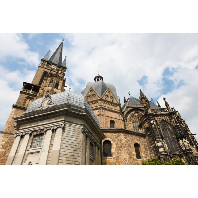 Aachen Cathedral by Jorisvo - Wrapped Canvas Photograph 17 Stories Size: 51cm H x 76cm W on Productcaster.