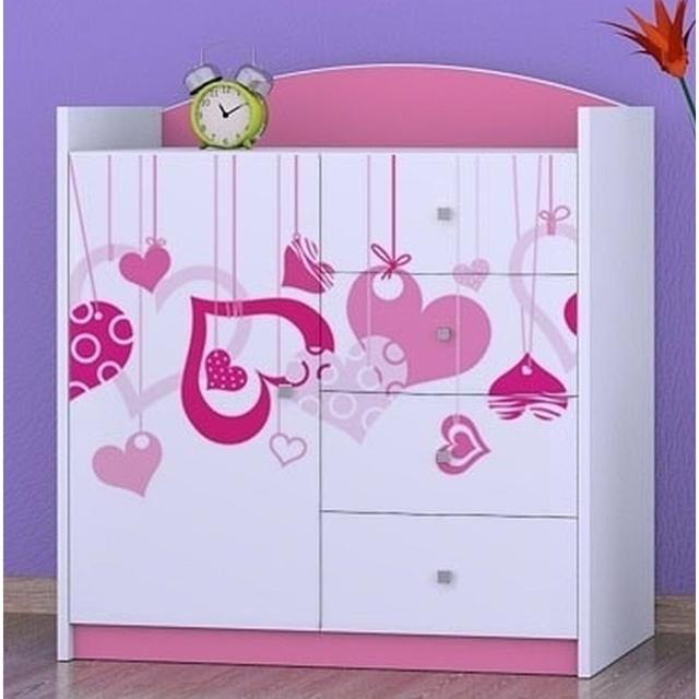 Nisbet 4 Drawer Combi Chest Isabelle & Max Colour: Pink on Productcaster.