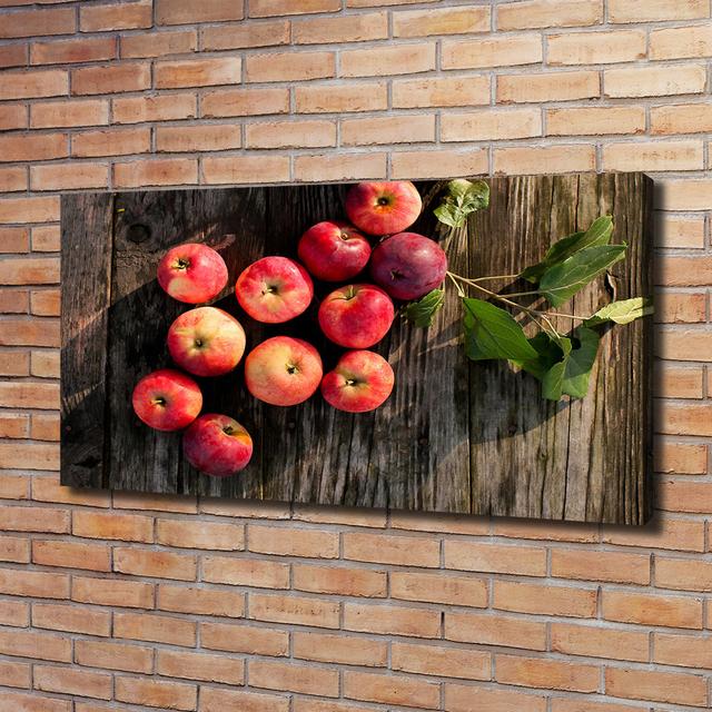 Apples on the Table - Wrapped Canvas Art Prints Brayden Studio on Productcaster.