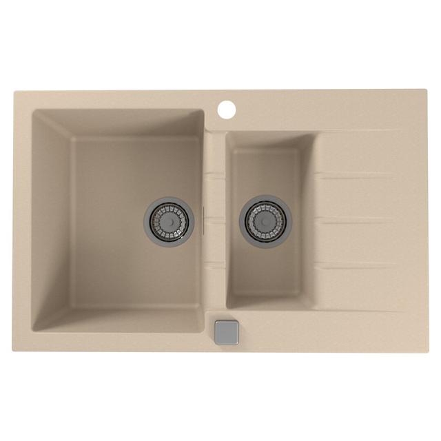 Keturah 1.5 Bowl Inset Kitchen Sink Belfry Kitchen Finish: Terra on Productcaster.