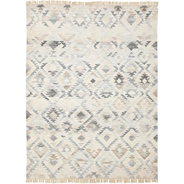 Adeltraut Geometric Hand Loomed Area Rug Gracie Oaks Rug Size: Rectangle 140 x 200cm on Productcaster.