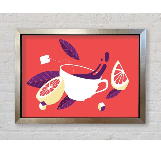 Citrus Tea - Single Picture Frame Art Prints Bright Star Size: 84.1cm H x 118.9cm W x 3.4cm D on Productcaster.