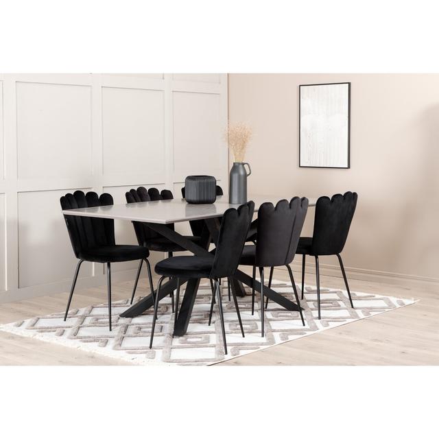 Mefford 6 - Person Dining Set Canora Grey on Productcaster.