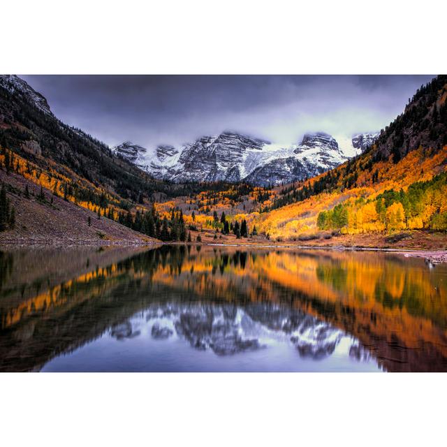 Gadd Autumn in Colorado by Andrewsoundarajan - Wrapped Canvas Photograph Alpen Home Size: 30cm H x 46cm W x 3.8cm D on Productcaster.