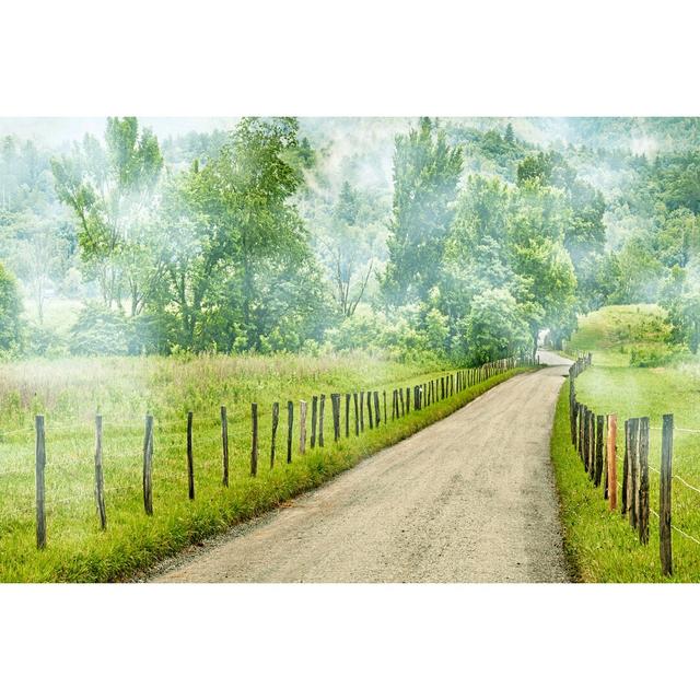 Country Road II by James McLoughlin - Wrapped Canvas Photograph Rosalind Wheeler Size: 20cm H x 30cm W on Productcaster.