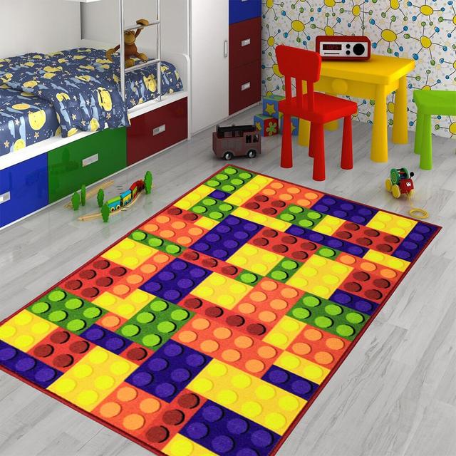 Gertrudes No Pattern Machine Woven Flatweave Area Rug Zoomie Kids Rug Size: Rectangle 80 x 120cm on Productcaster.