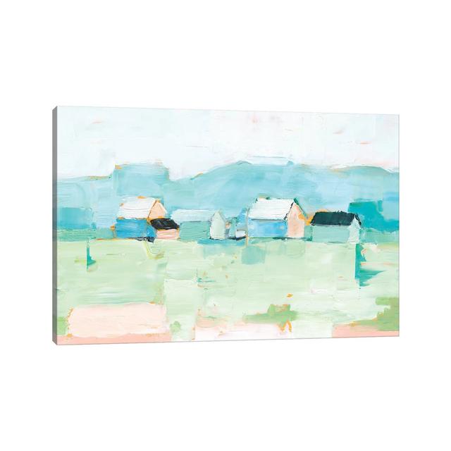 Rural Pastel I by Ethan Harper - Wrapped Canvas Painting ClassicLiving Size: 20.32cm H x 30.48cm W x 1.91cm D on Productcaster.