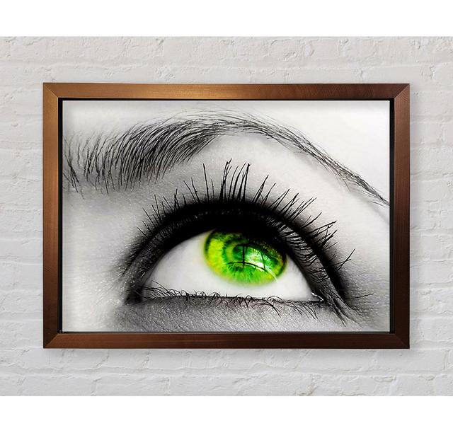 Green Eye Of The World - Single Picture Frame Art Prints Bright Star Size: 59.7cm H x 84.1cm W on Productcaster.