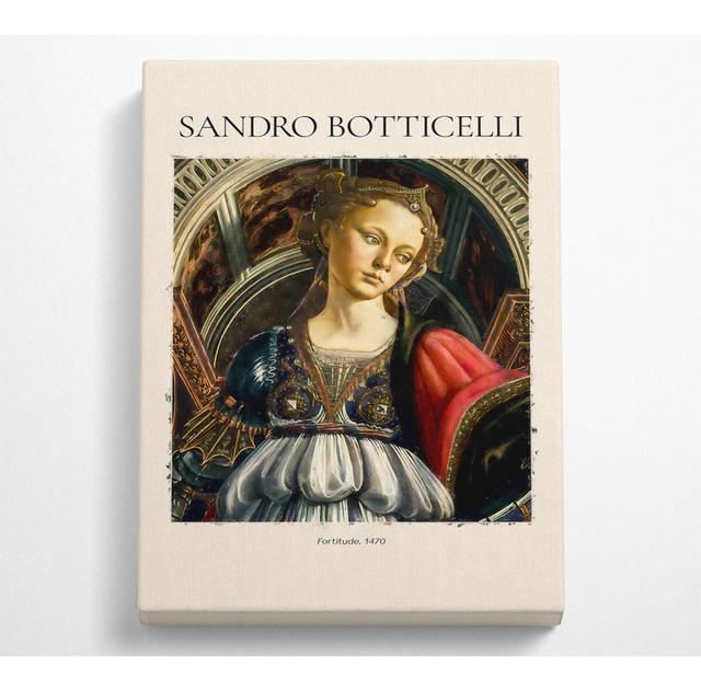 Fortitude, 1470 by Sandro Botticelli - Wrapped Canvas Art Prints ClassicLiving Size: 81cm H x 51cm W x 10cm D on Productcaster.